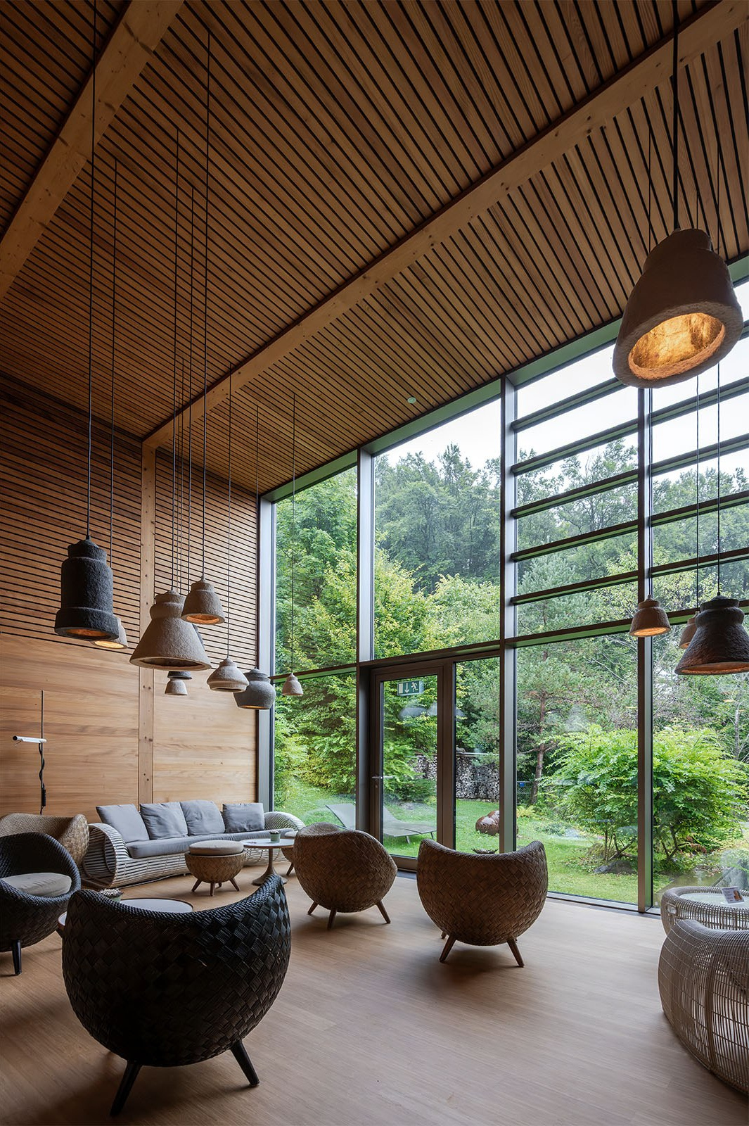 Einzigartige Lage und Spiel mit den Farben